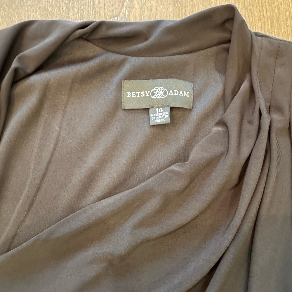 Betsy & Adam Black Dress